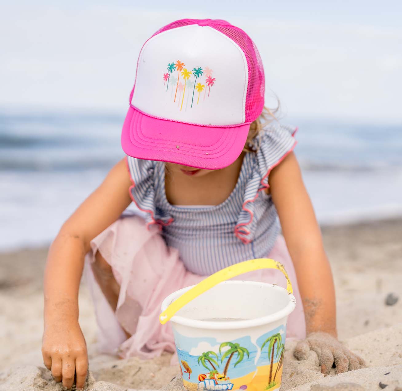 Girls Trucker Hat & Toddler Baseball Cap - Trendy & Comfortable Hats for Kids